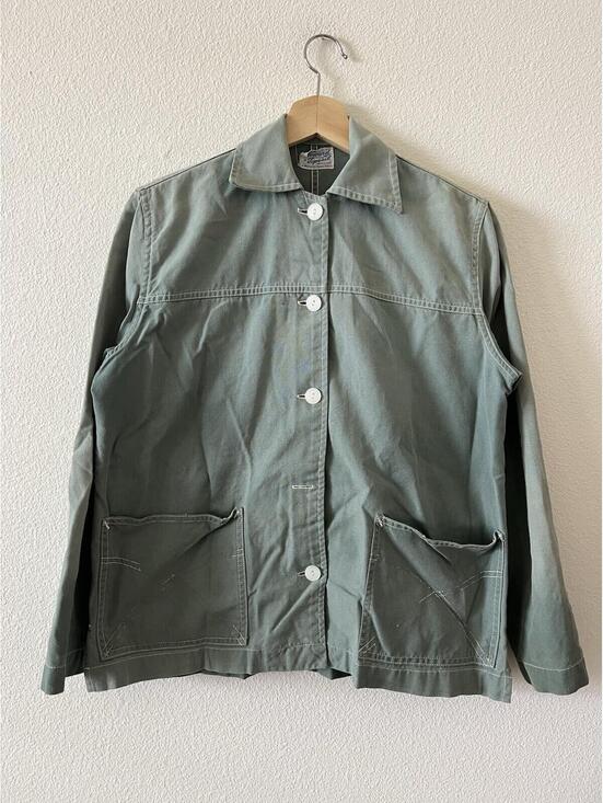 Other - Vintage 50s Howard in Topsail Canvas Chore Jacket Green